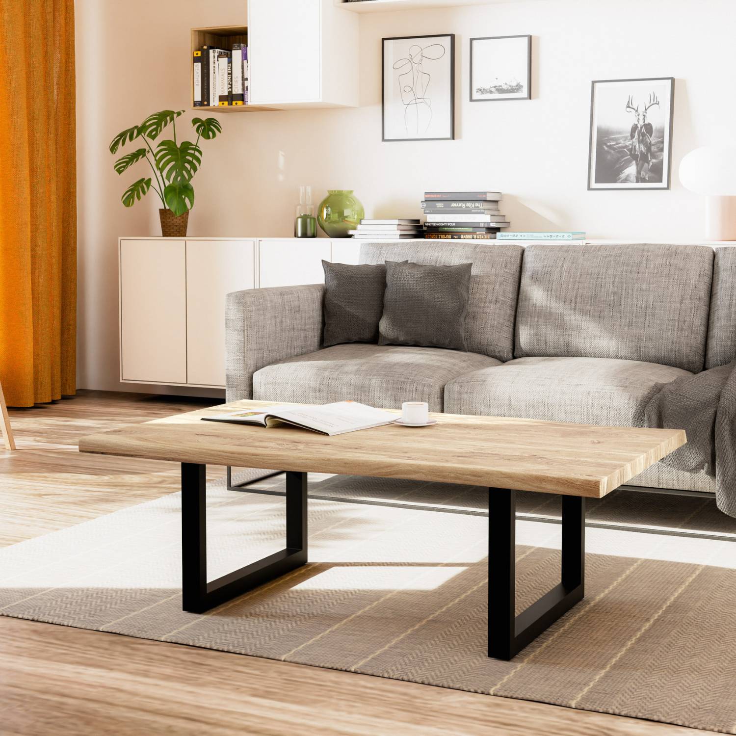 Couchtisch 'Boston' mit Gestell