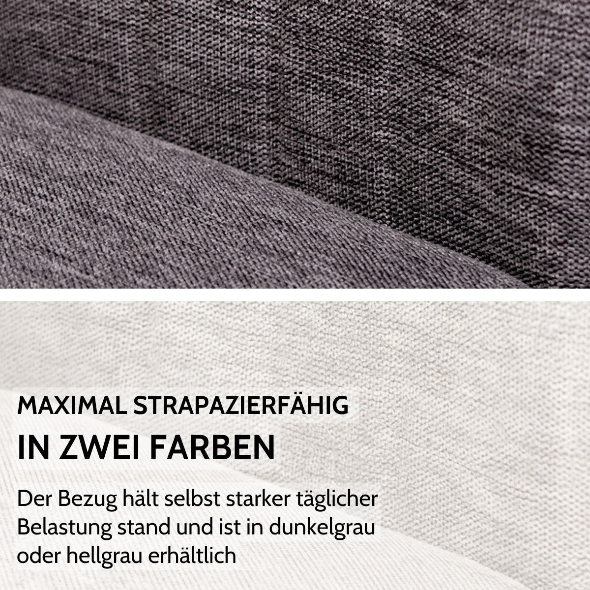 LA PAZ Esszimmerstuhl in zwei Farben mit Freischwinger-Gestell